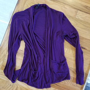 Casual sweater - Purple - small - Great coverup